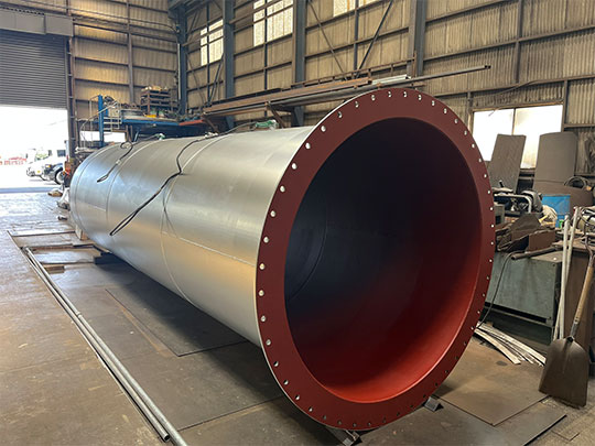 1000ℓダクト配管製作