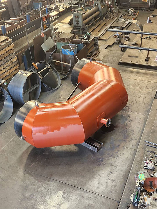 Uシール配管制作