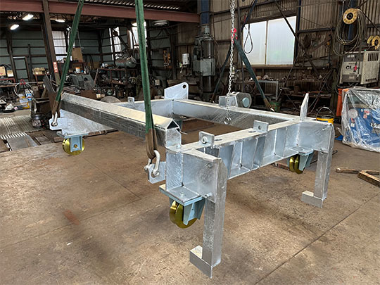 カウンター台車制作